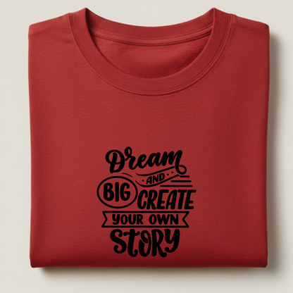 Bold Typography Motivational 100% Cotten Unisex Tee