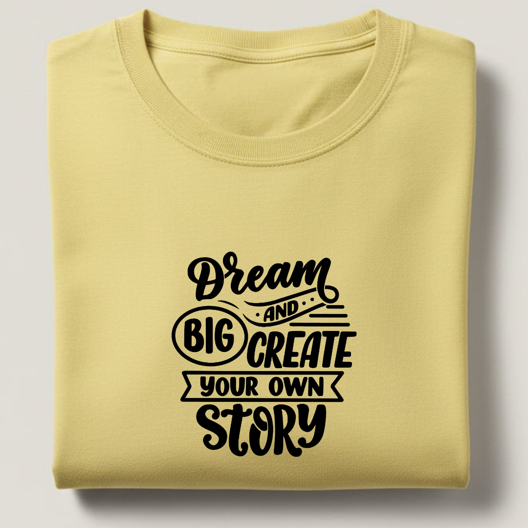 Bold Typography Motivational 100% Cotten Unisex Tee