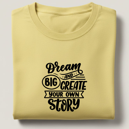 Bold Typography Motivational 100% Cotten Unisex Tee