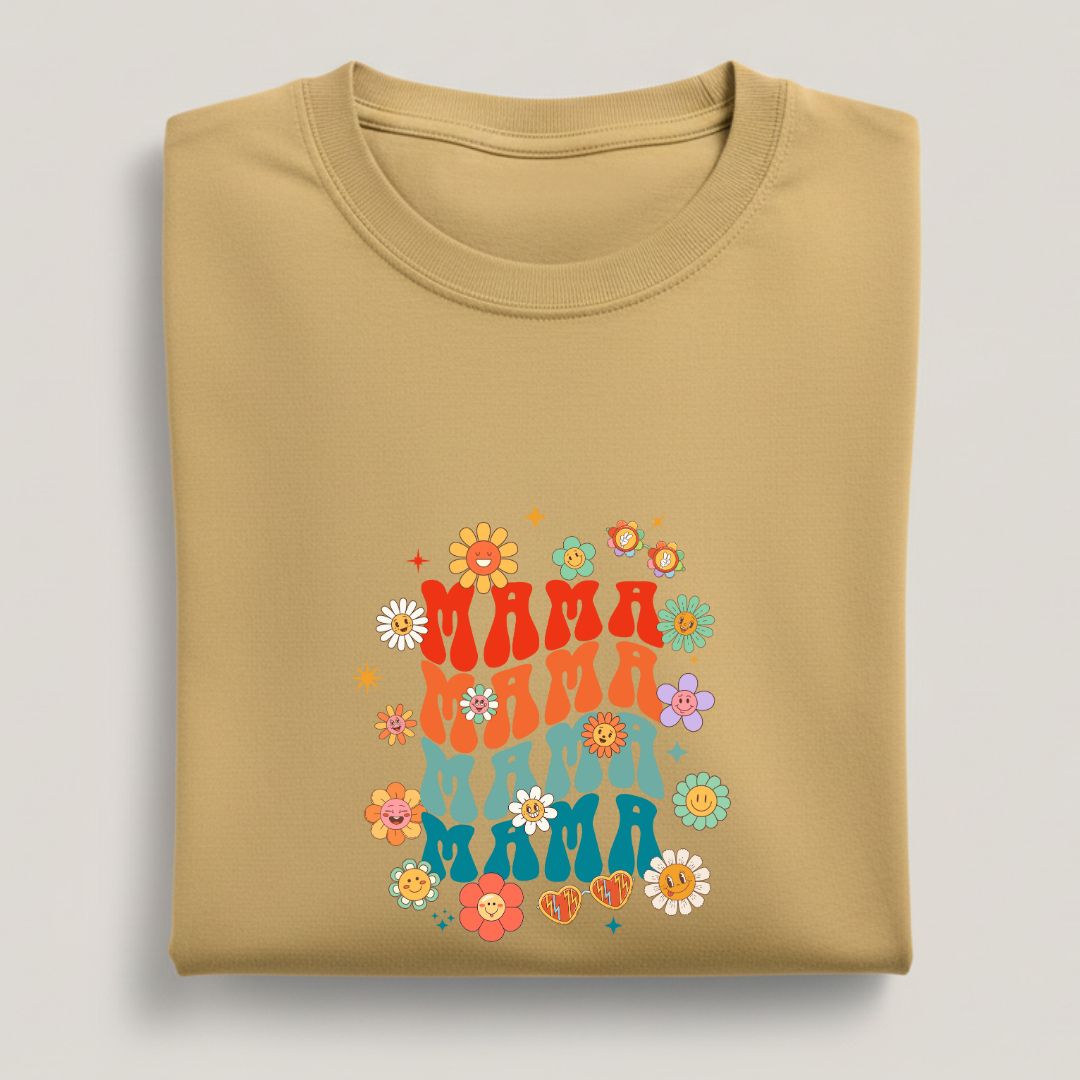 Mama Graphic Streetwear 100% Cotten Unisex Tee