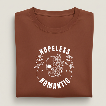 Hopeless Romantic Streetwear 100% Cotten Unisex Tee