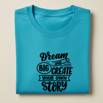 Bold Typography Motivational 100% Cotten Unisex Tee