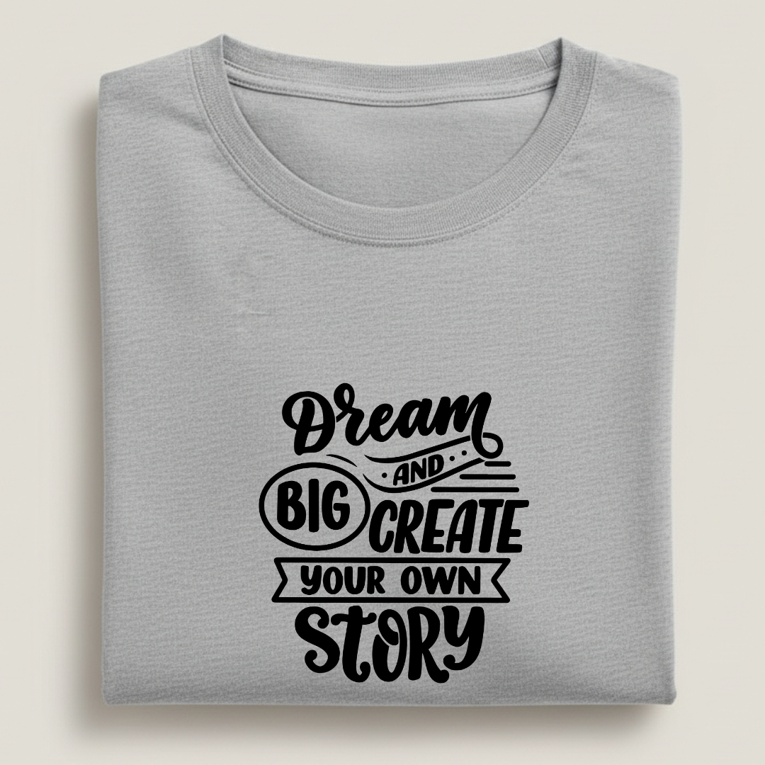 Bold Typography Motivational 100% Cotten Unisex Tee