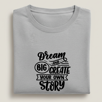 Bold Typography Motivational 100% Cotten Unisex Tee