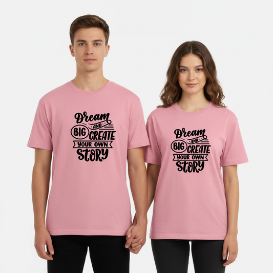 Bold Typography Motivational 100% Cotten Unisex Tee