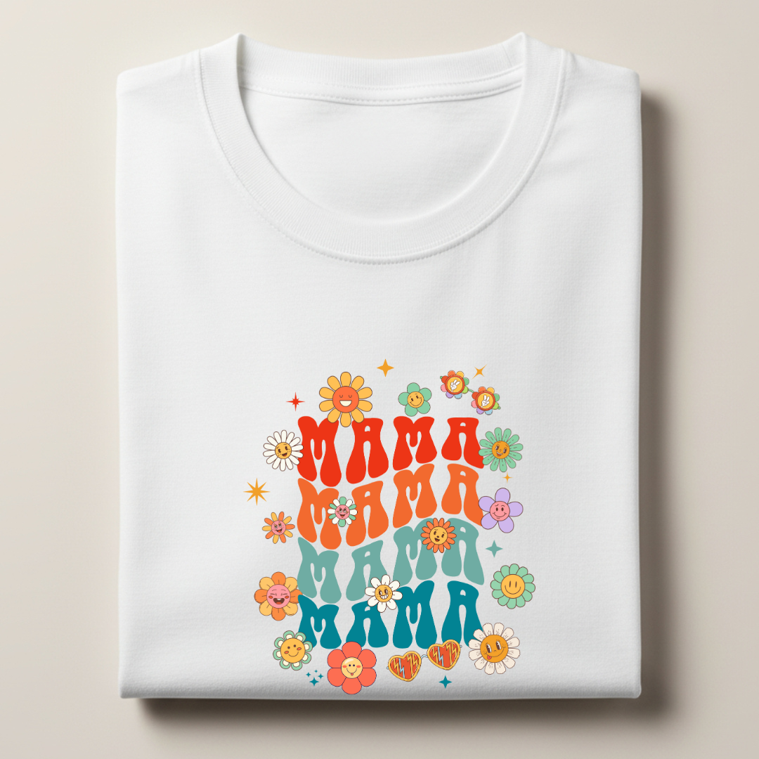 Mama Graphic Streetwear 100% Cotten Unisex Tee