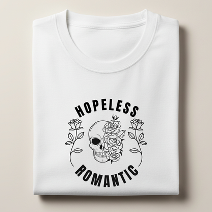 Hopeless Romantic Streetwear 100% Cotten Unisex Tee