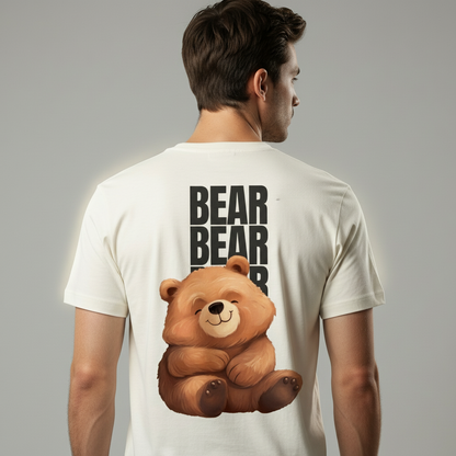 Cute Bear Graphic T-Shirt – Soft Cotton Unisex Tee