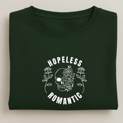 Hopeless Romantic Streetwear 100% Cotten Unisex Tee