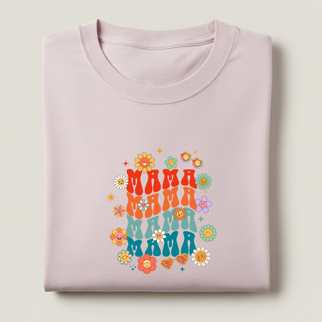 Mama Graphic Streetwear 100% Cotten Unisex Tee