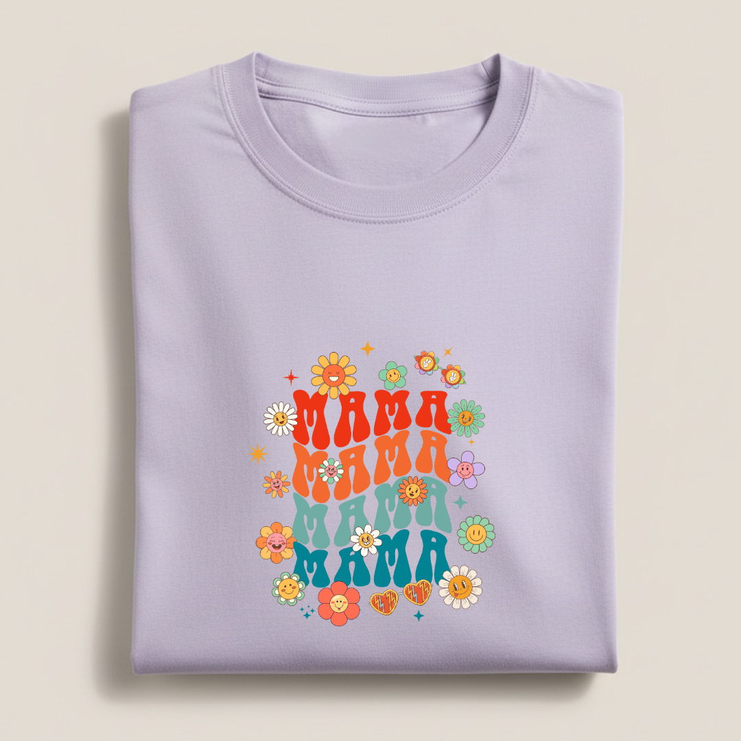 Mama Graphic Streetwear 100% Cotten Unisex Tee