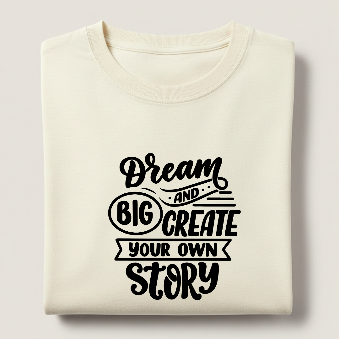 Bold Typography Motivational 100% Cotten Unisex Tee