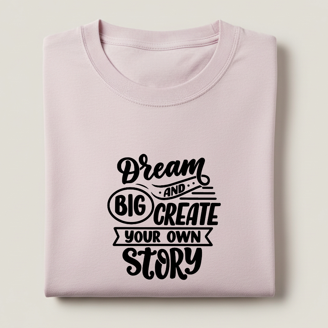 Bold Typography Motivational 100% Cotten Unisex Tee