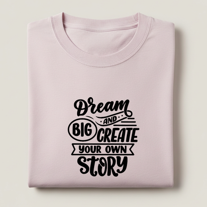 Bold Typography Motivational 100% Cotten Unisex Tee