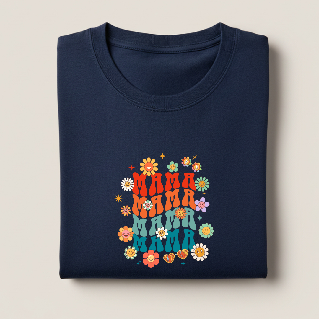 Mama Graphic Streetwear 100% Cotten Unisex Tee
