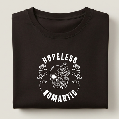 Hopeless Romantic Streetwear 100% Cotten Unisex Tee
