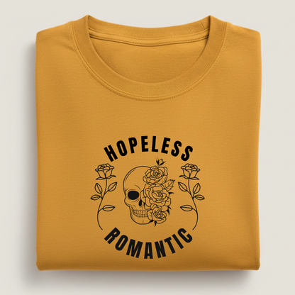 Hopeless Romantic Streetwear 100% Cotten Unisex Tee