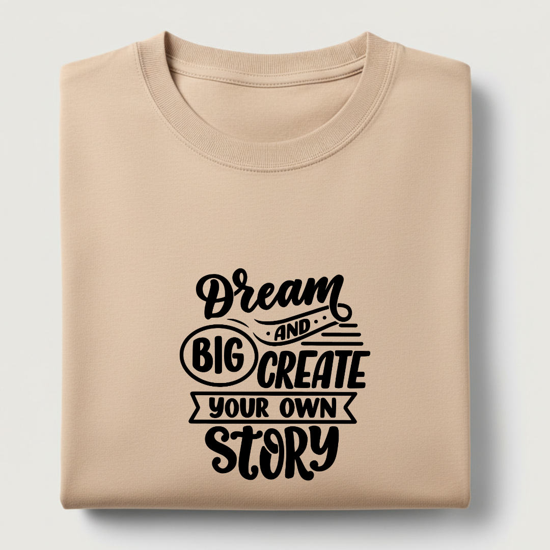 Bold Typography Motivational 100% Cotten Unisex Tee