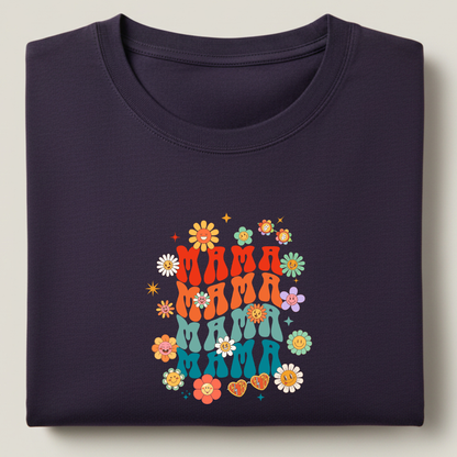 Mama Graphic Streetwear 100% Cotten Unisex Tee