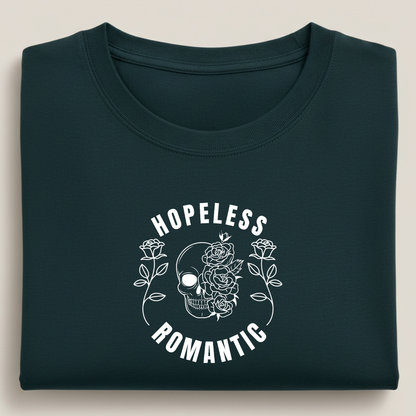 Hopeless Romantic Streetwear 100% Cotten Unisex Tee