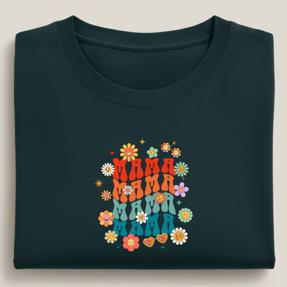 Mama Graphic Streetwear 100% Cotten Unisex Tee