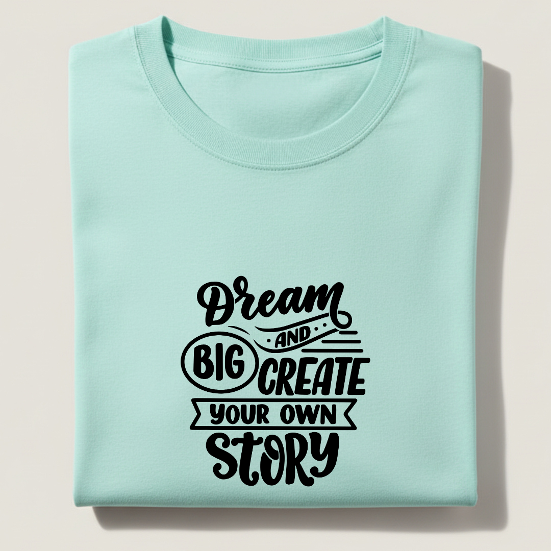 Bold Typography Motivational 100% Cotten Unisex Tee