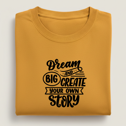 Bold Typography Motivational 100% Cotten Unisex Tee