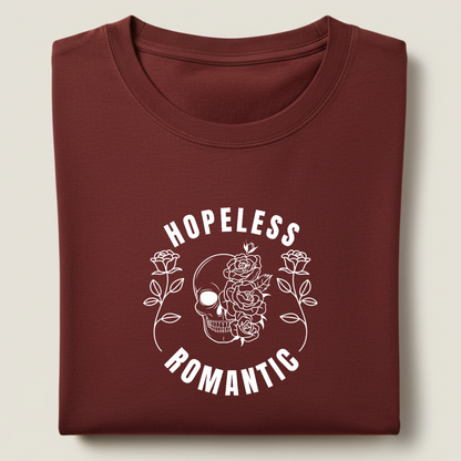 Hopeless Romantic Streetwear 100% Cotten Unisex Tee