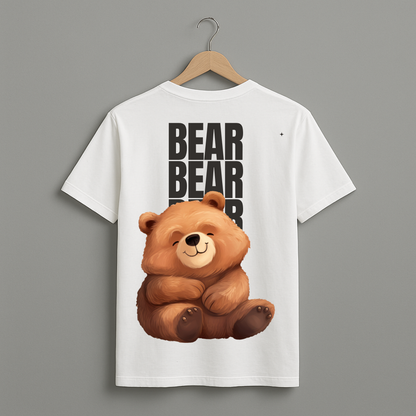Cute Bear Graphic T-Shirt – Soft Cotton Unisex Tee