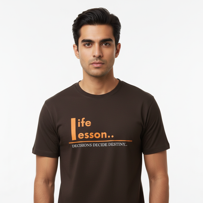 Life Lesson Streetwear 100% Cotten Unisex Tee