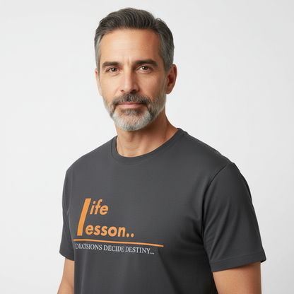 Life Lesson Streetwear 100% Cotten Unisex Tee