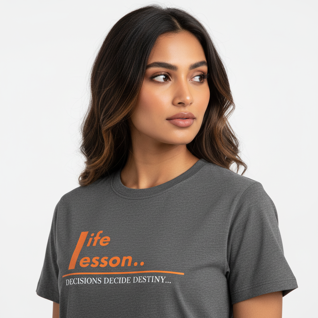 Life Lesson Streetwear 100% Cotten Unisex Tee