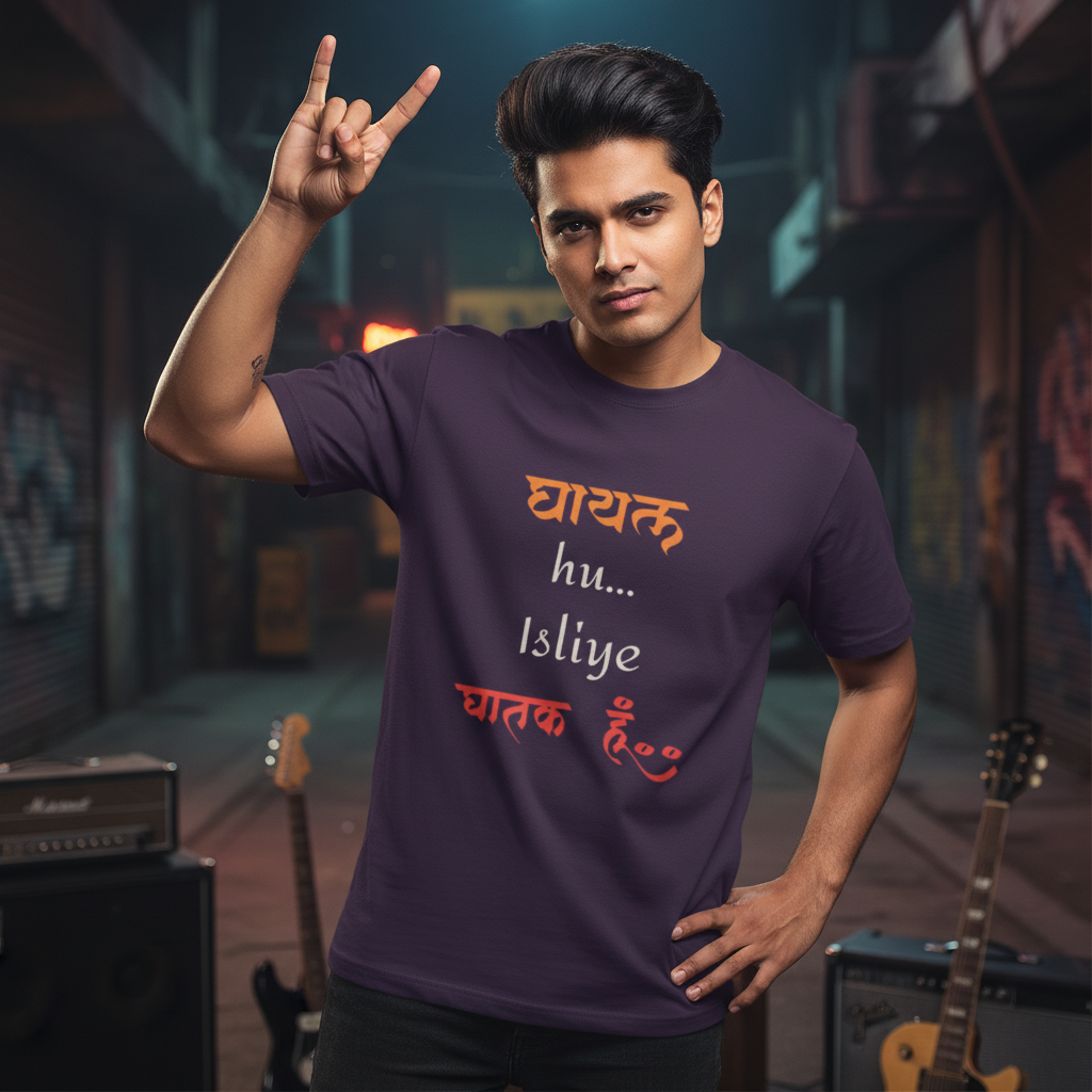Dhurandhar Vibe Streetwear 100% Cotten Unisex Tee