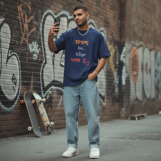 Dhurandhar Vibe Streetwear 100% Cotten Unisex Tee